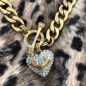 Juicy Couture gold necklace